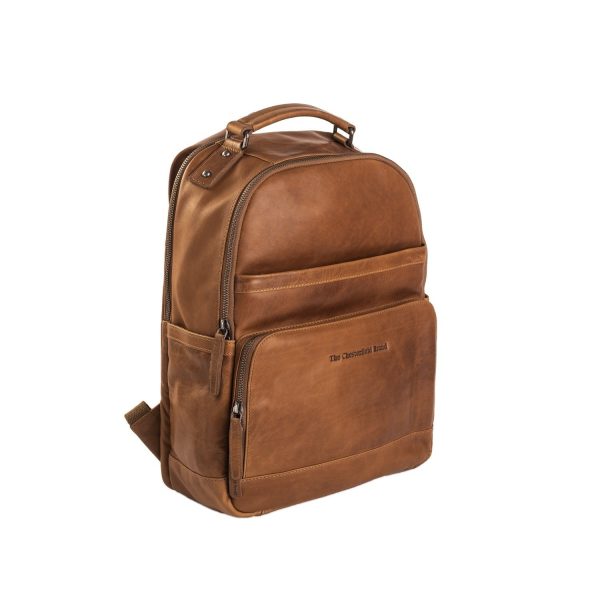 leather backpack cognac austin