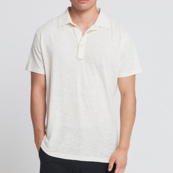 HEMP POLO ECRU THINKING MU