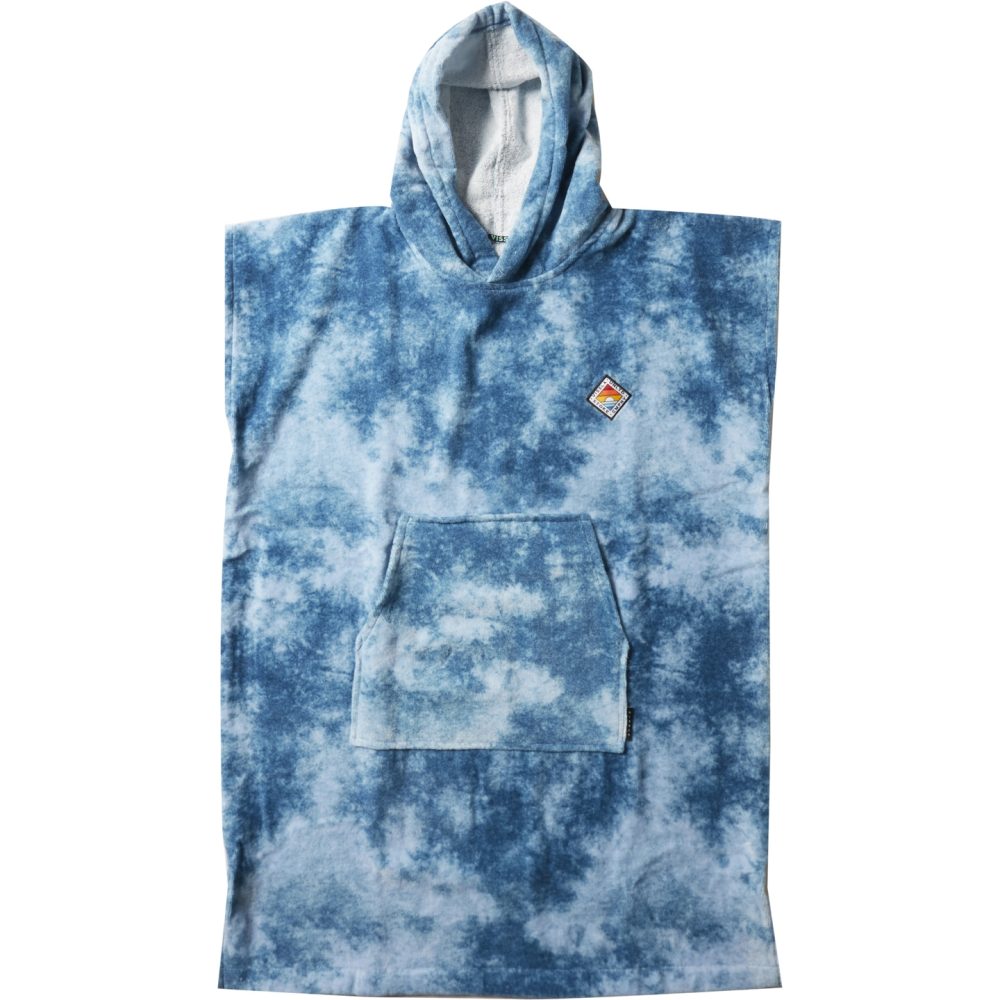 Vissla Changing Poncho Blue Tie Dye