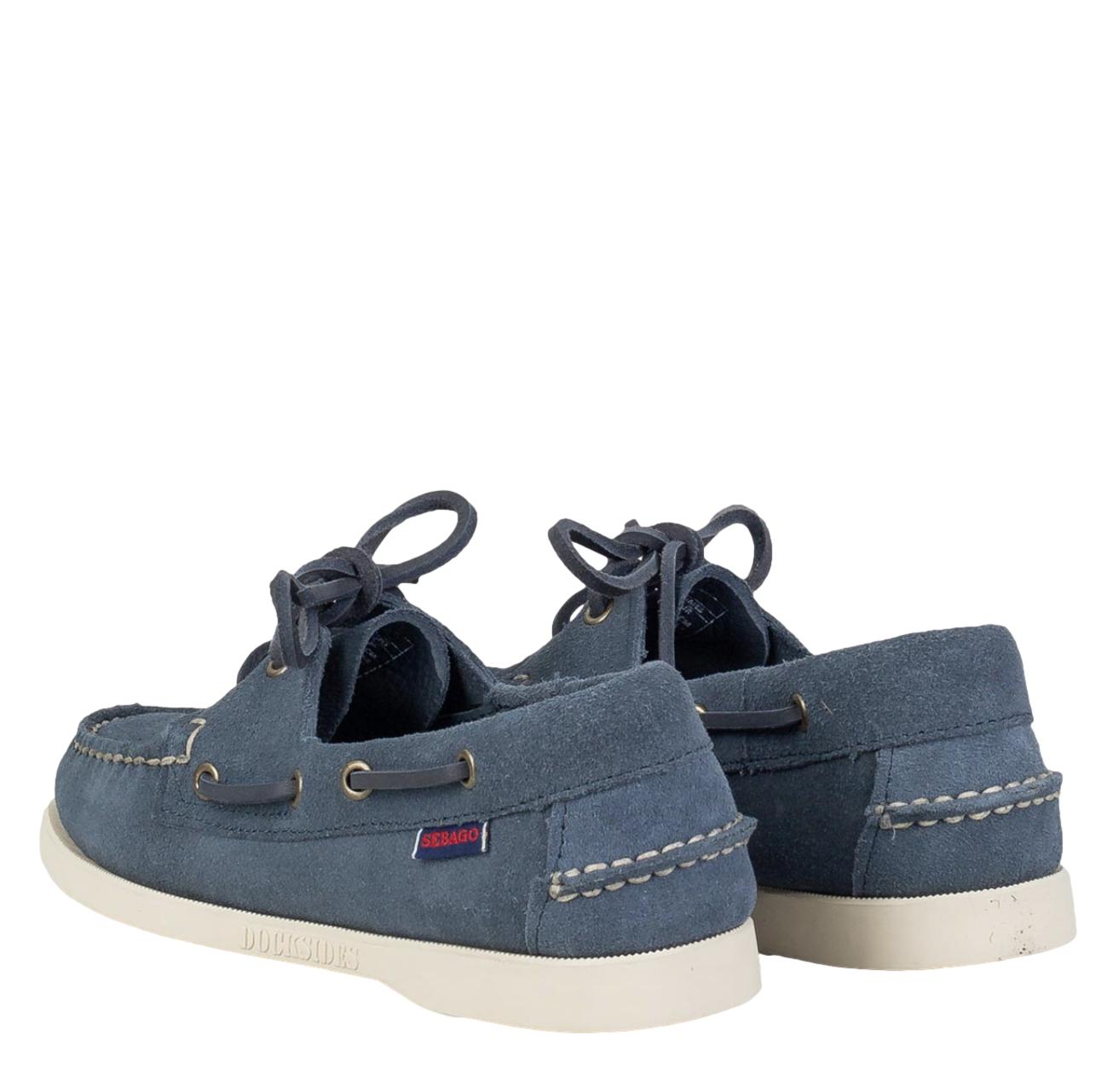 SEBAGO Docksides suede portland flesh out Blue navy Ανδρικό - Image 5