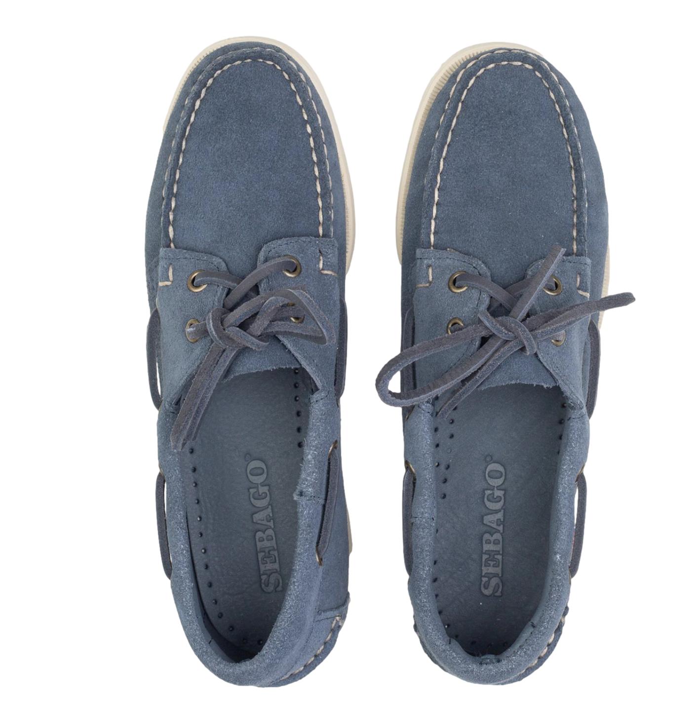 SEBAGO Docksides suede portland flesh out Blue navy Ανδρικό - Image 3