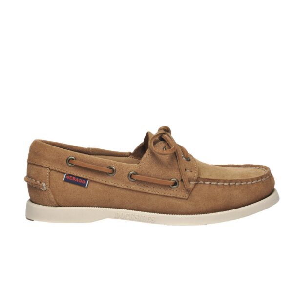 SEBAGO Docksides suede portland flesh out Brown Cognac Γυναικείο