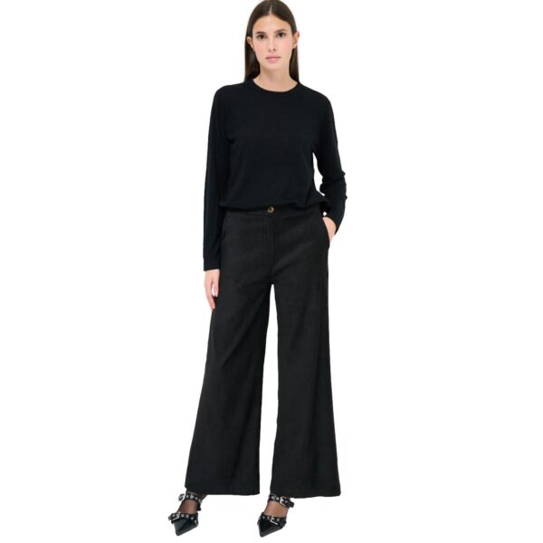 Παντελόνι καστορι Γυναικείο μαύρο