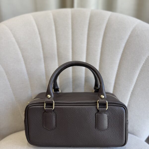 Γυναικεία Τσάντα χειρός ώμου δέρμα μαύρη