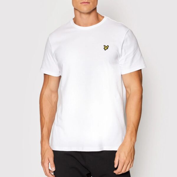 T-shirt Lyle & Scott ανδρικό λευκό