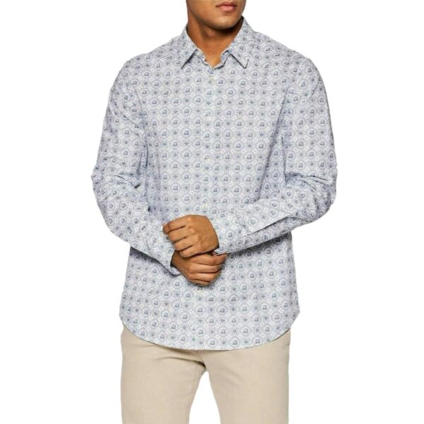 Πουκάμισο Guess slim fit ls sunset ανδρικό