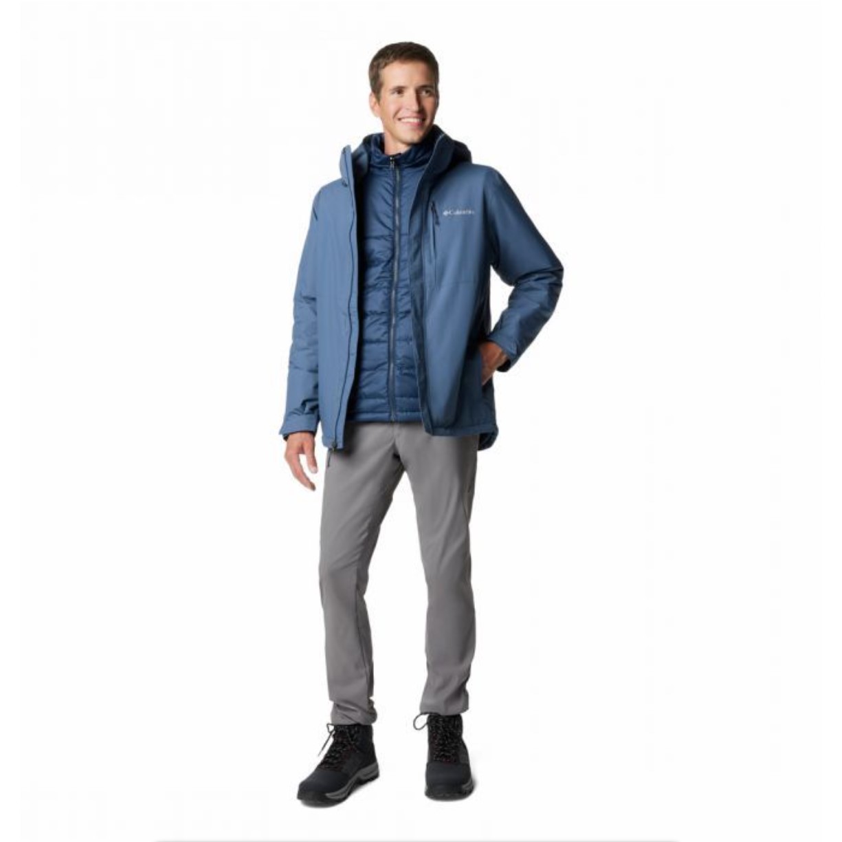 Μπουφάν COLUMBIA Element Blocker™ III Interchange Jacket Dark Mountain - Image 4