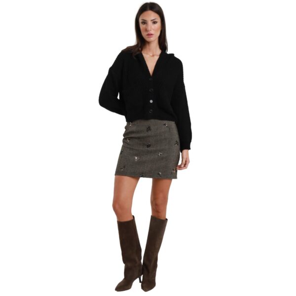 Φούστα mini Γυναικεία καφέ