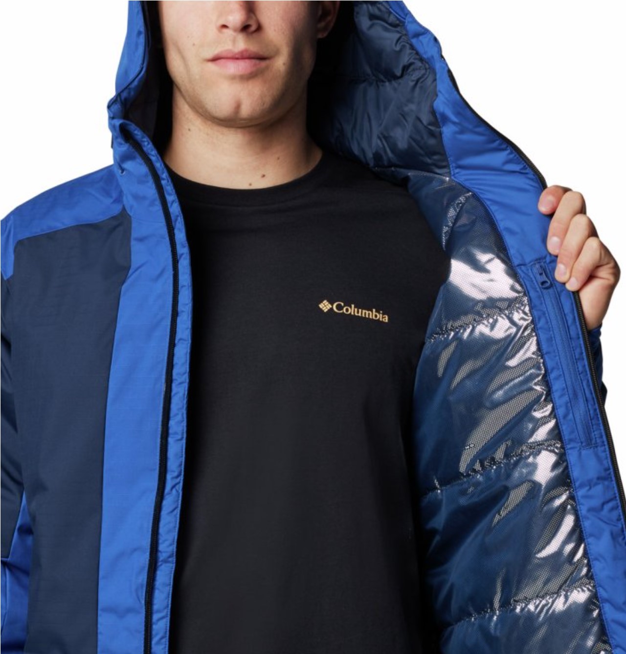 Μπουφάν COLUMBIA Point Park II Insulated Jacket blue navy - Image 4