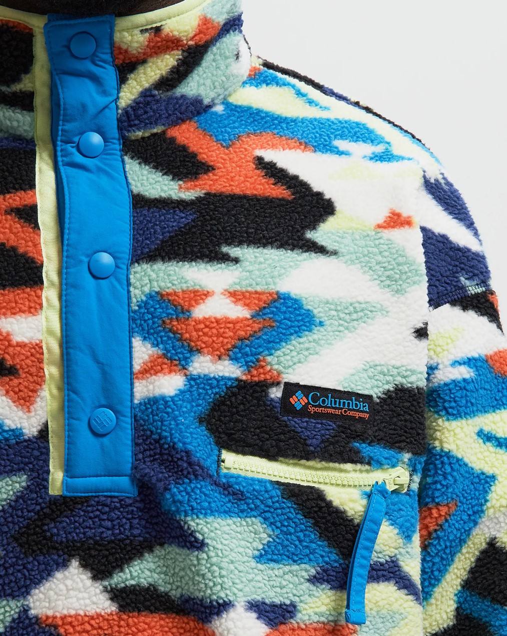 Fleece COLUMBIA Helvetia™ II Printed Half Snap - Image 3