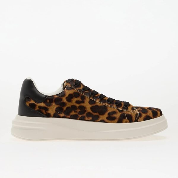 Sneakers Guess elbina8 tan leopard γυναικείο