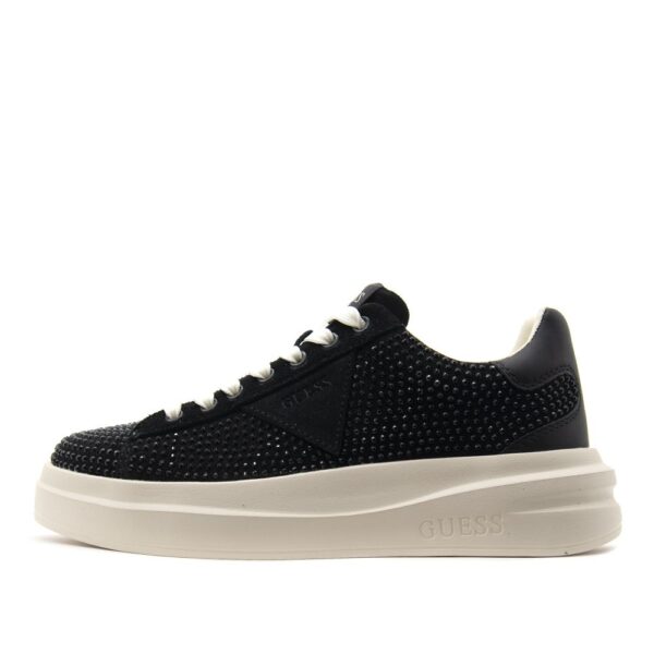 Sneakers Guess elbina black γυναικείο