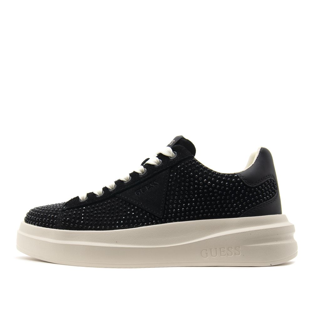 Sneakers Guess elbina black γυναικείο