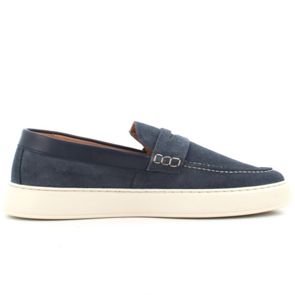 Sneaker AMBITIOUS mocassini grey navy ανδρικό