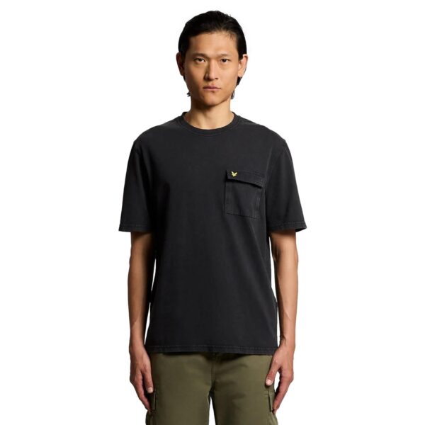 Cargo Pocket T-Shirt Lyle & Scott ανδρικό μαύρο