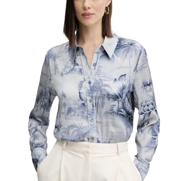 Γυναικείο Πουκάμισο Guess Concetta μπλε