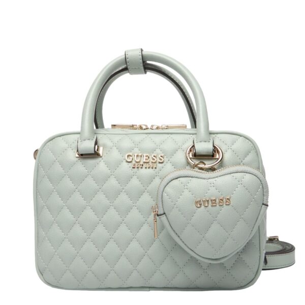 Γυναικεία Τσάντα GUESS atabey φυστικι
