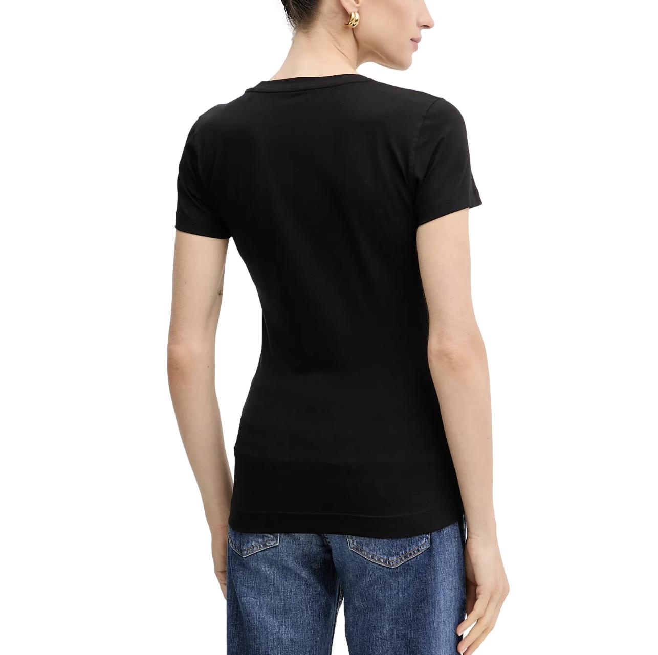 Γυναικείο T-shirt Guess animalier μαύρο - Image 3