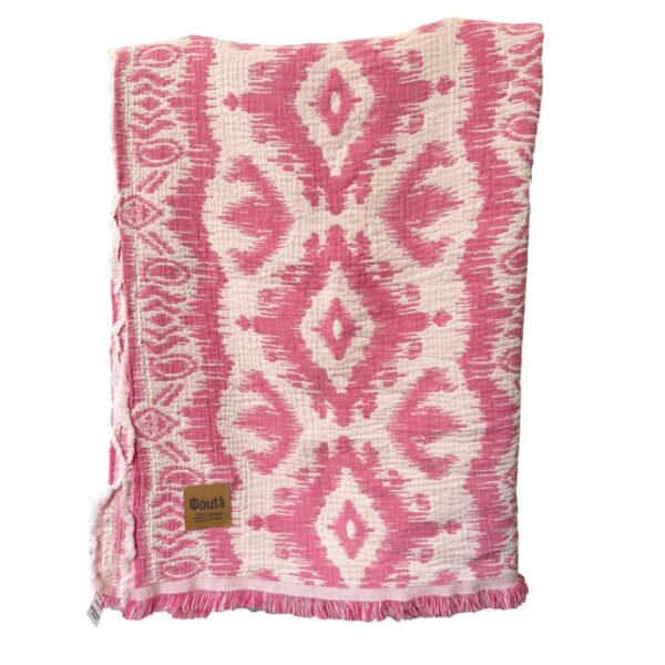 FOUTA BEACH TOWEL artemis 105 x 170 cm ροζ