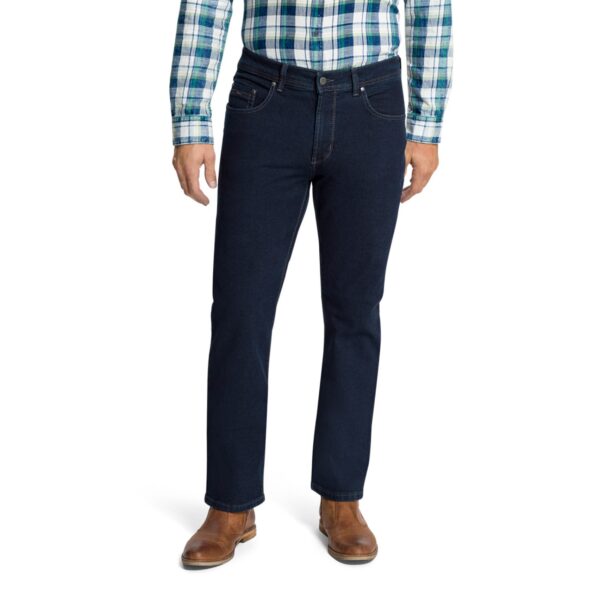 Παντελόνι Jean PIONEER Rando blue/black raw ανδρικό