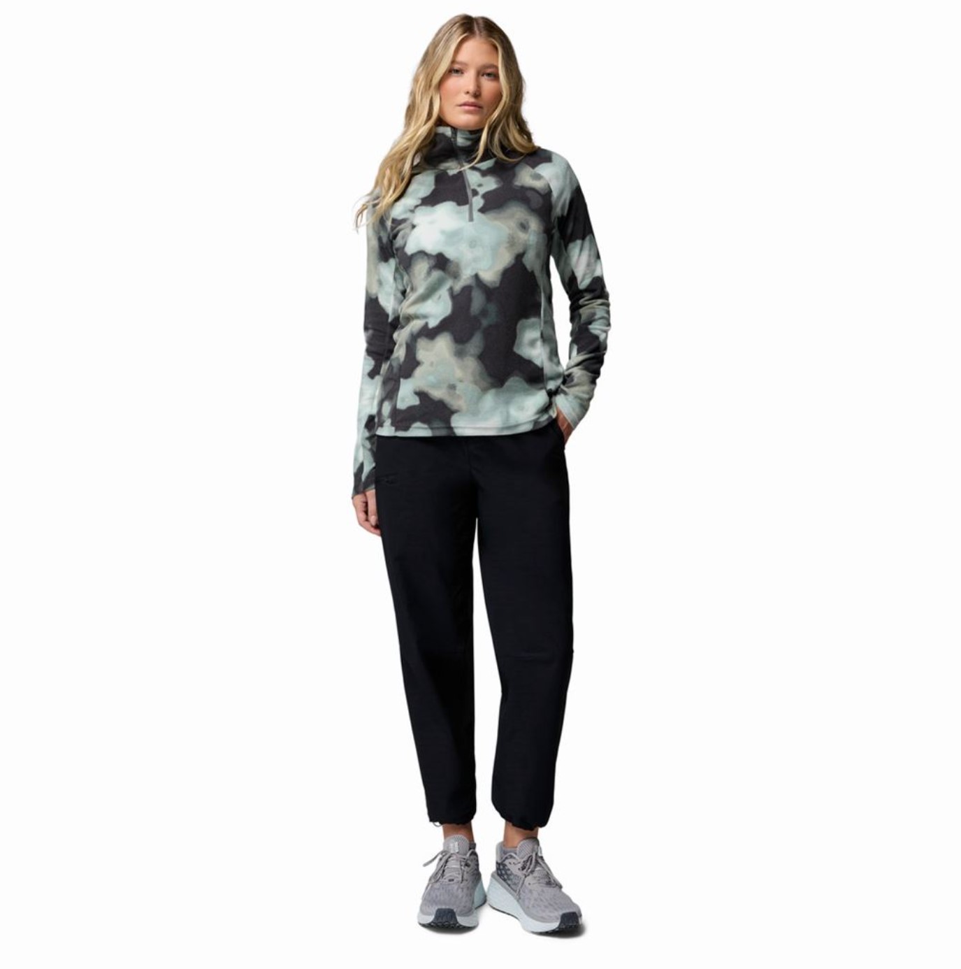 Μπλούζα Glacial™ IV Print 1/2 Zip Fleece Γυναικείο Sedona Sage Dyeflower - Image 5