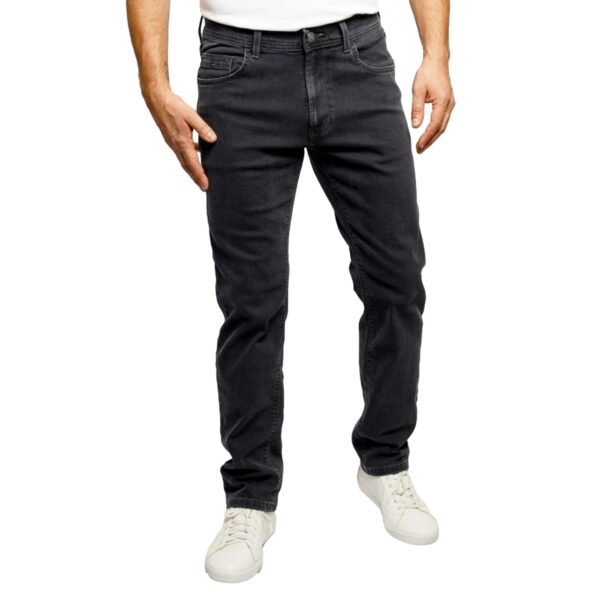 Παντελόνι Jean PIONEER Rando grey raw THERMO WARM ανδρικό