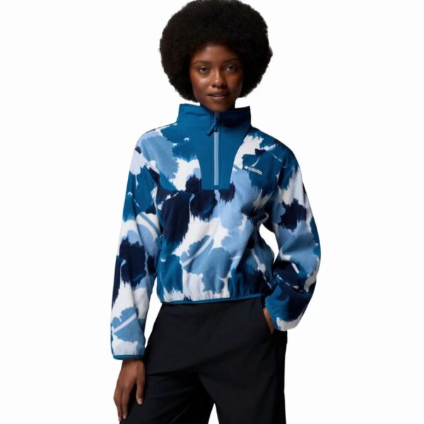 Μπλούζα Sequoia Grove™ II Printed Half Zip Γυναικείο Phoenix Blue Ikatbloom