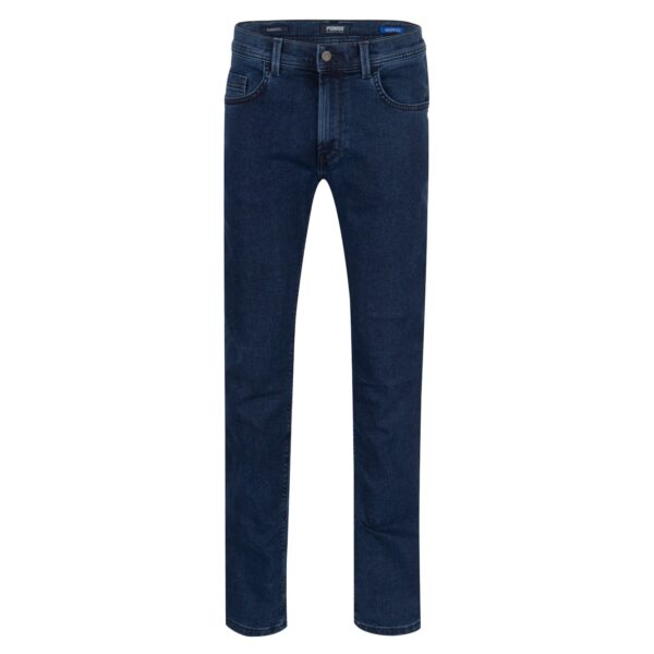 Παντελόνι Jean PIONEER Rando dark blue stonewash THERMO WARM ανδρικό