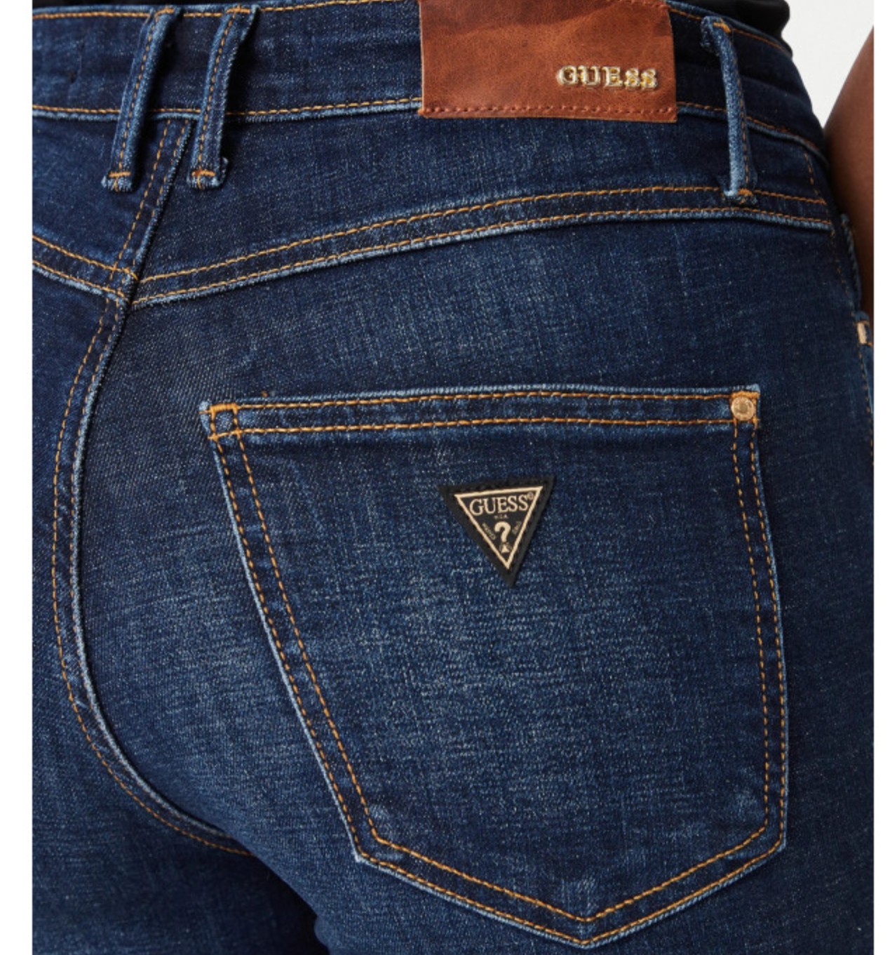 Γυναικείο Jean GUESS Skinny 1981 μπλέ σκούρο - Image 4