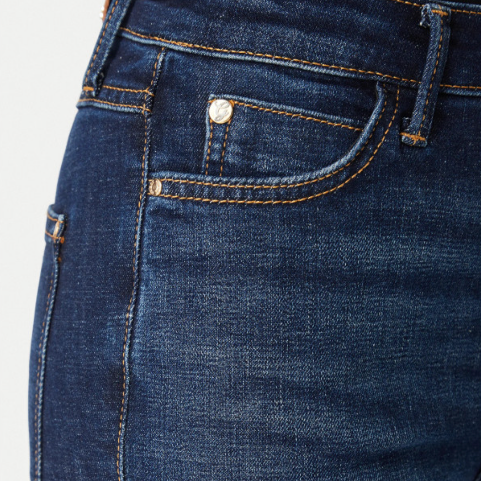 Γυναικείο Jean GUESS Skinny 1981 μπλέ σκούρο - Image 5