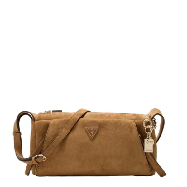 Γυναικεία Τσάντα GUESS Devon Mini Crossbody κονιακ