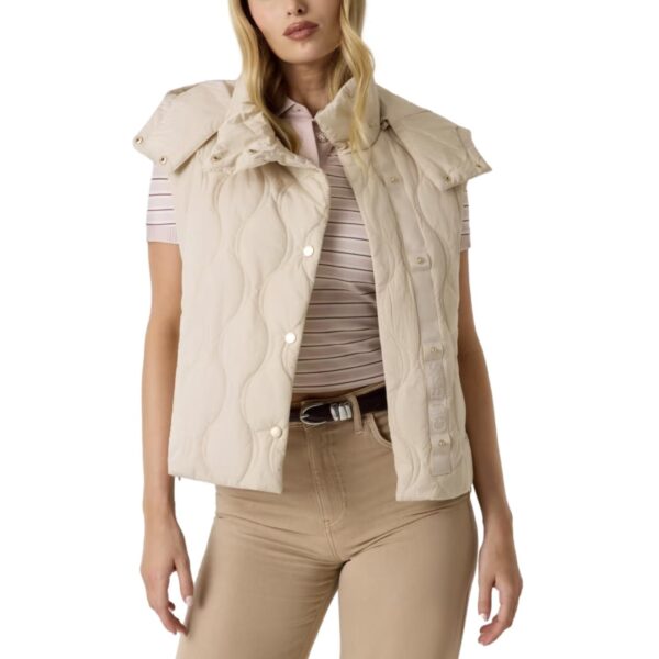 Γιλέκο Γυναικείο Guess Corinne Onion Quilted μπεζ