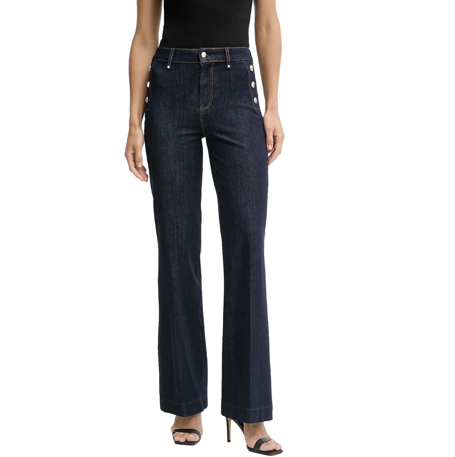 Γυναικείο Jean GUESS New Faye μπλε σκούρο