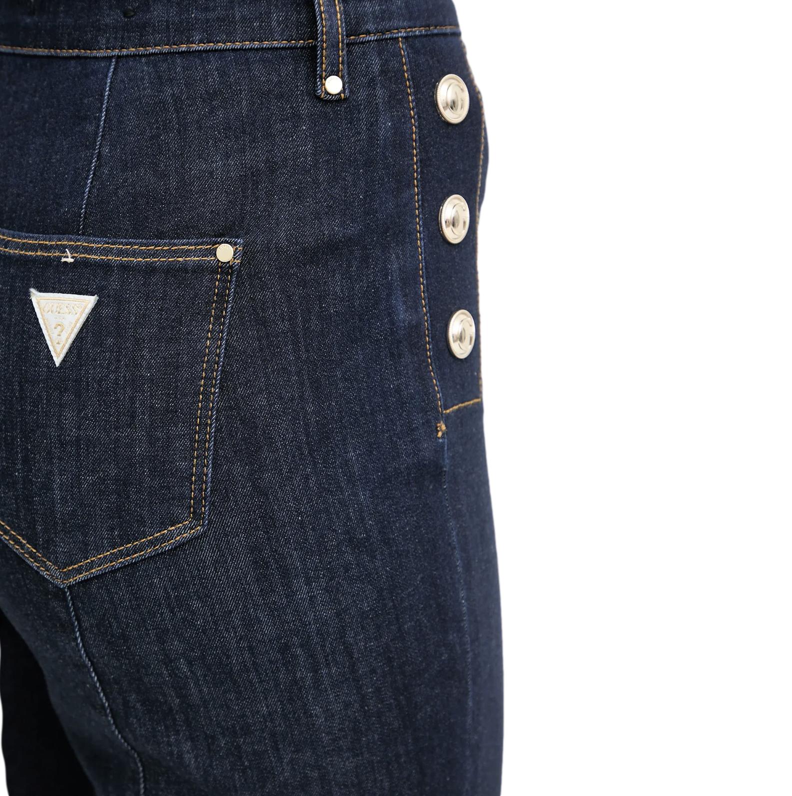 Γυναικείο Jean GUESS New Faye μπλε σκούρο - Image 5