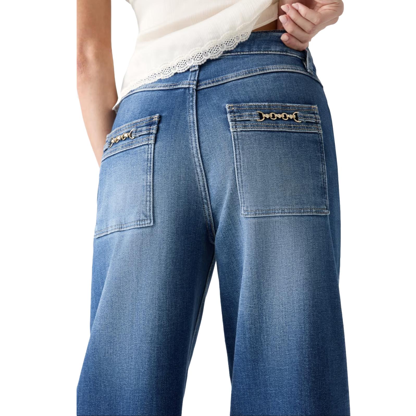 Γυναικείο Jean GUESS A1C Bellagio μπλε - Image 5