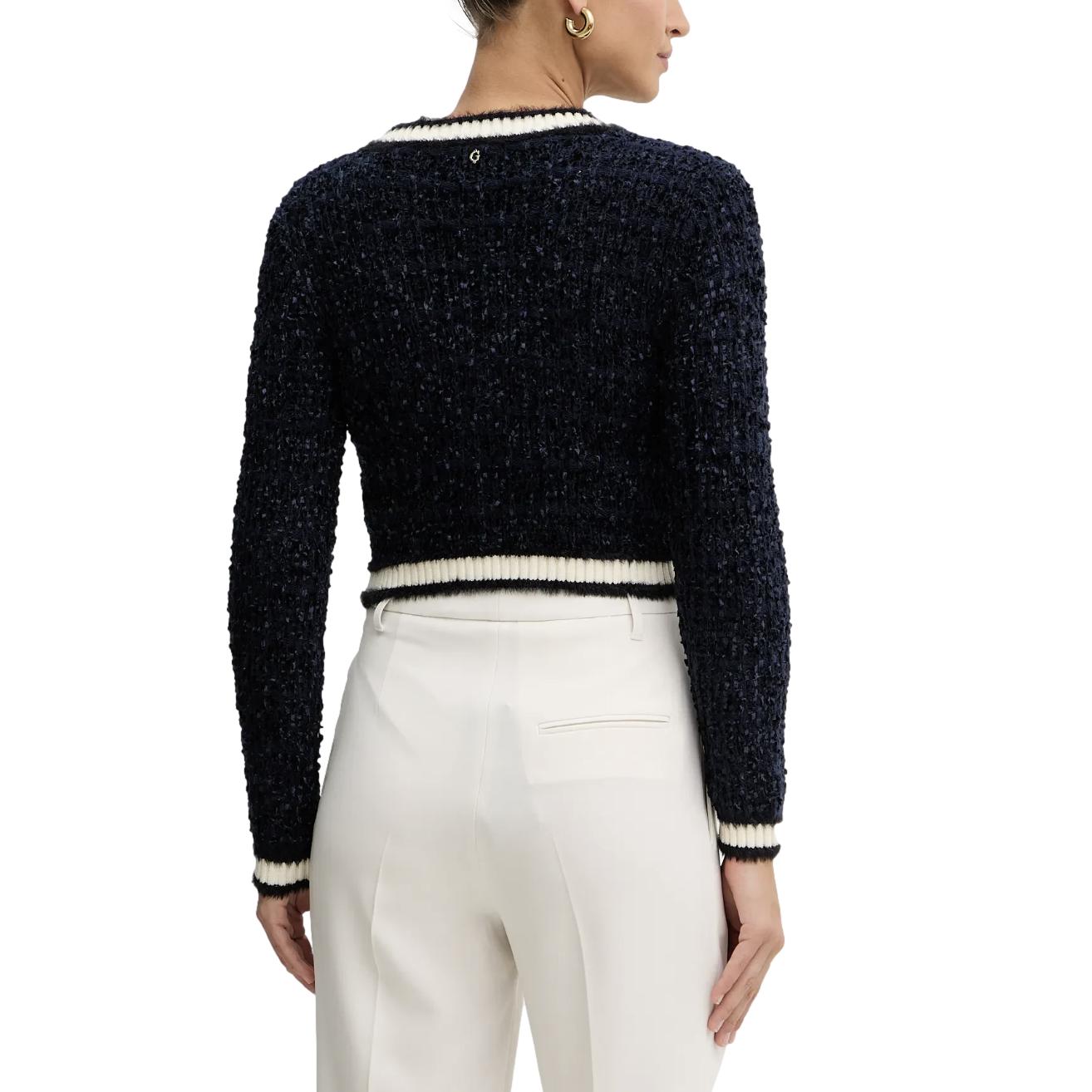 Ζακέτα Γυναικεία Guess Aomori cardi μπλέ - Image 3