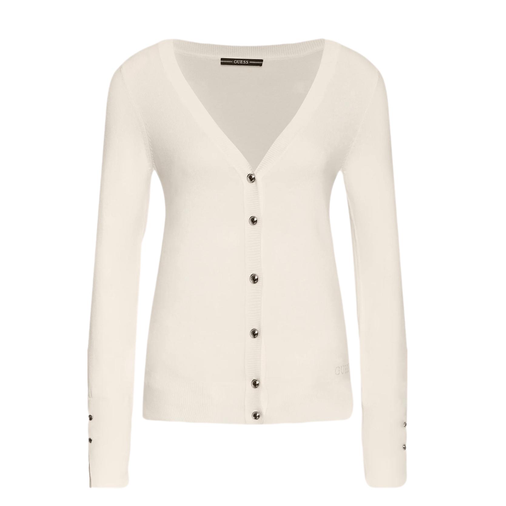 Ζακέτα Γυναικεία Guess Zena κρεμ - Image 5